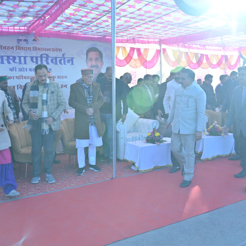 Launching of e-vehicle by the Hon'ble Chief Minister on 3rd Feb. 2023